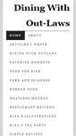 Mobile Screenshot of diningwithoutlaws.com
